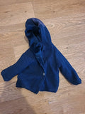 Boys Tu Age Up To 3 Months Navy Fleece Lined Jacket