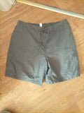 Tu Large Grey Mesh Line Swim Shorts