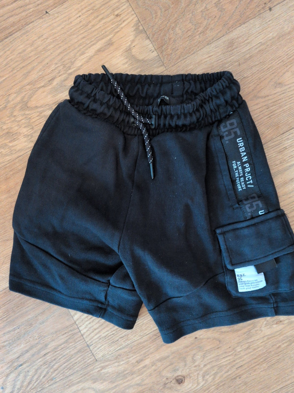 George 4 Years Black Sweat Shorts