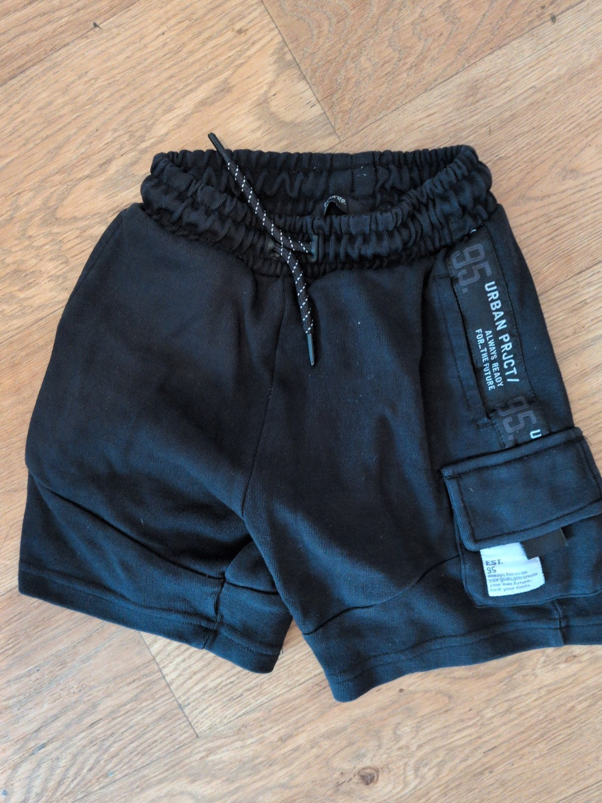 George 4 Years Black Sweat Shorts