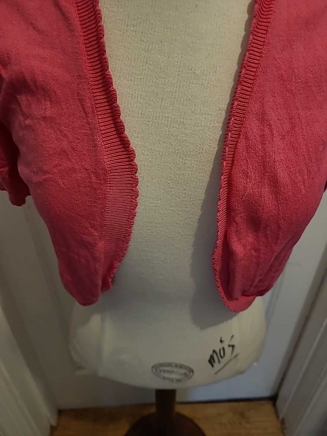 Ladies Tu Size 12 Pink Shoulder Cardigan