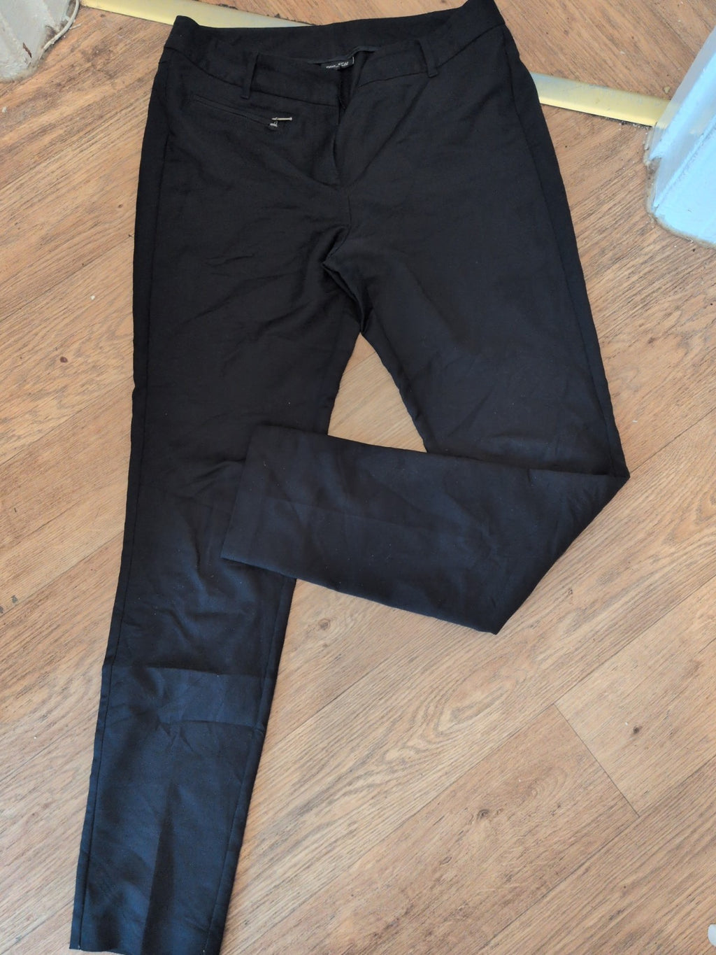 Ladies Next Tall Size 12 Black Smart Trousers