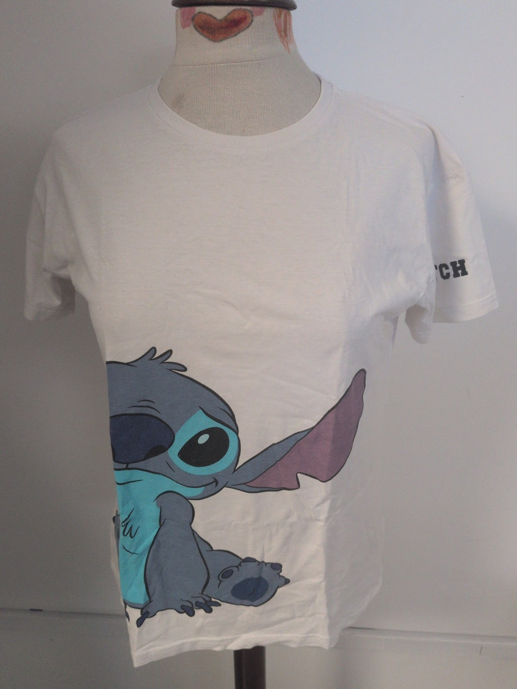 Primark Girls 12-13 Years Disney Stitch Short Sleeve T-shirt
