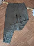 JD Williams 12 Green Elasticated Crop Trousers