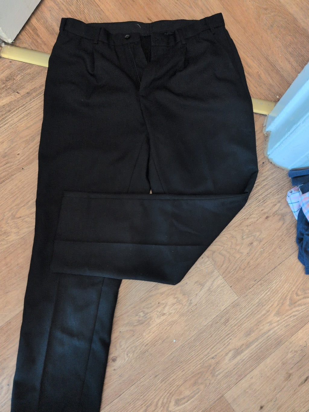 Taylor&Wright 34s Black Regular Fit Trousers