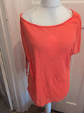 George 16 Coral Short Sleeve T-shirt