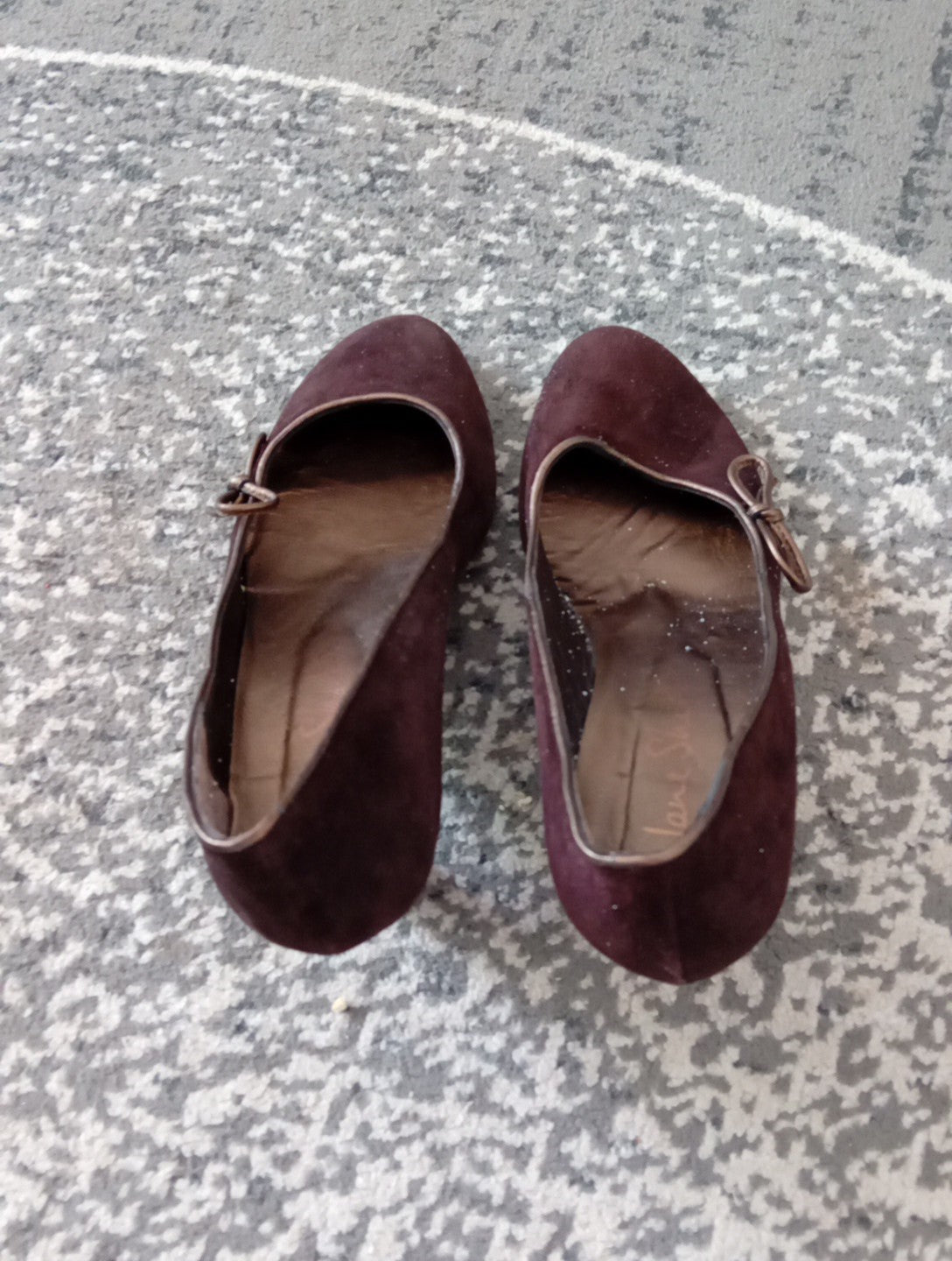 Ladies Brown Suede Court Shoes Jane Shilton Size 37 Free Delivery