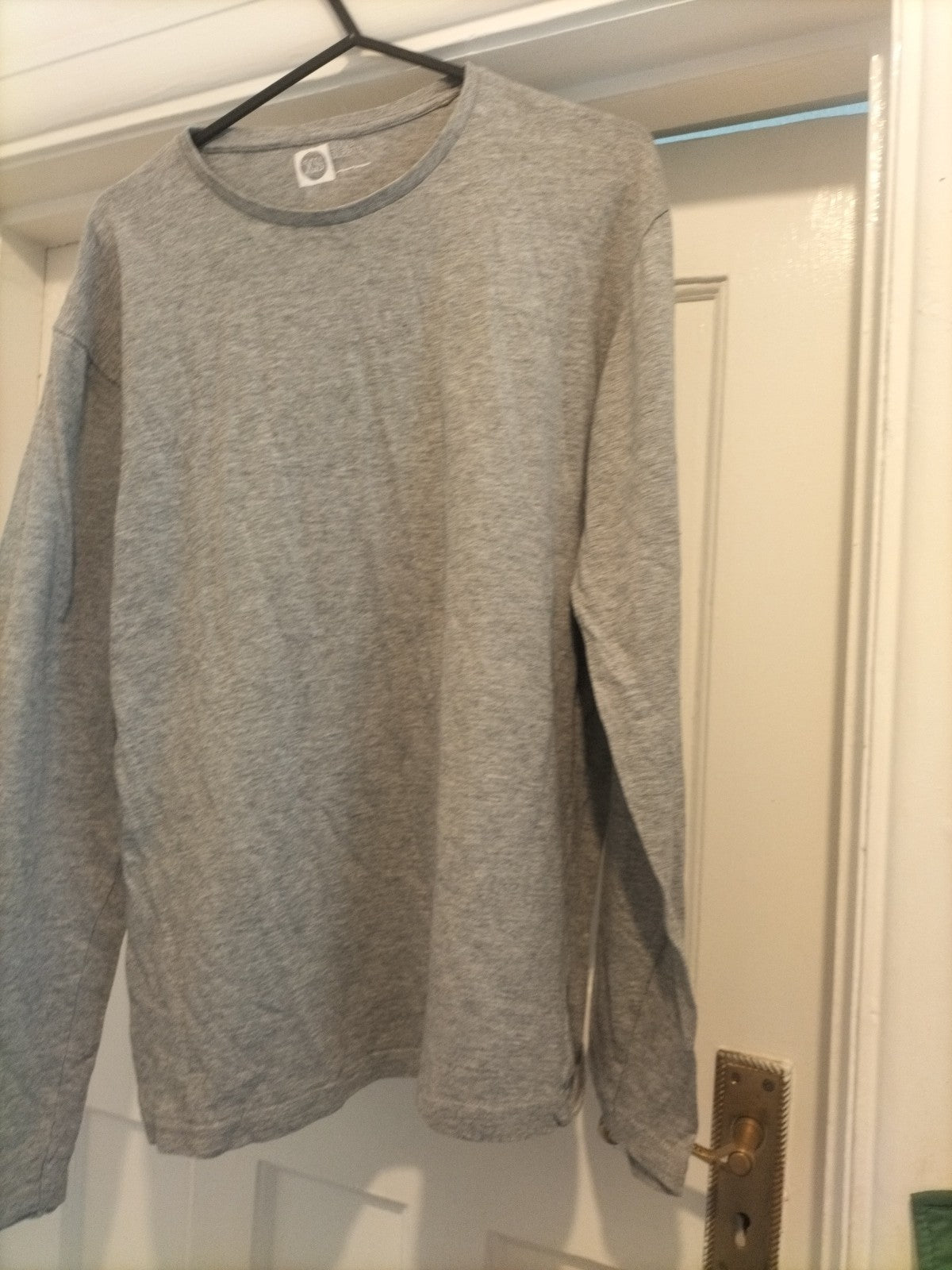 Mens Primark Size XS Grey Long Sleeved Tshirt