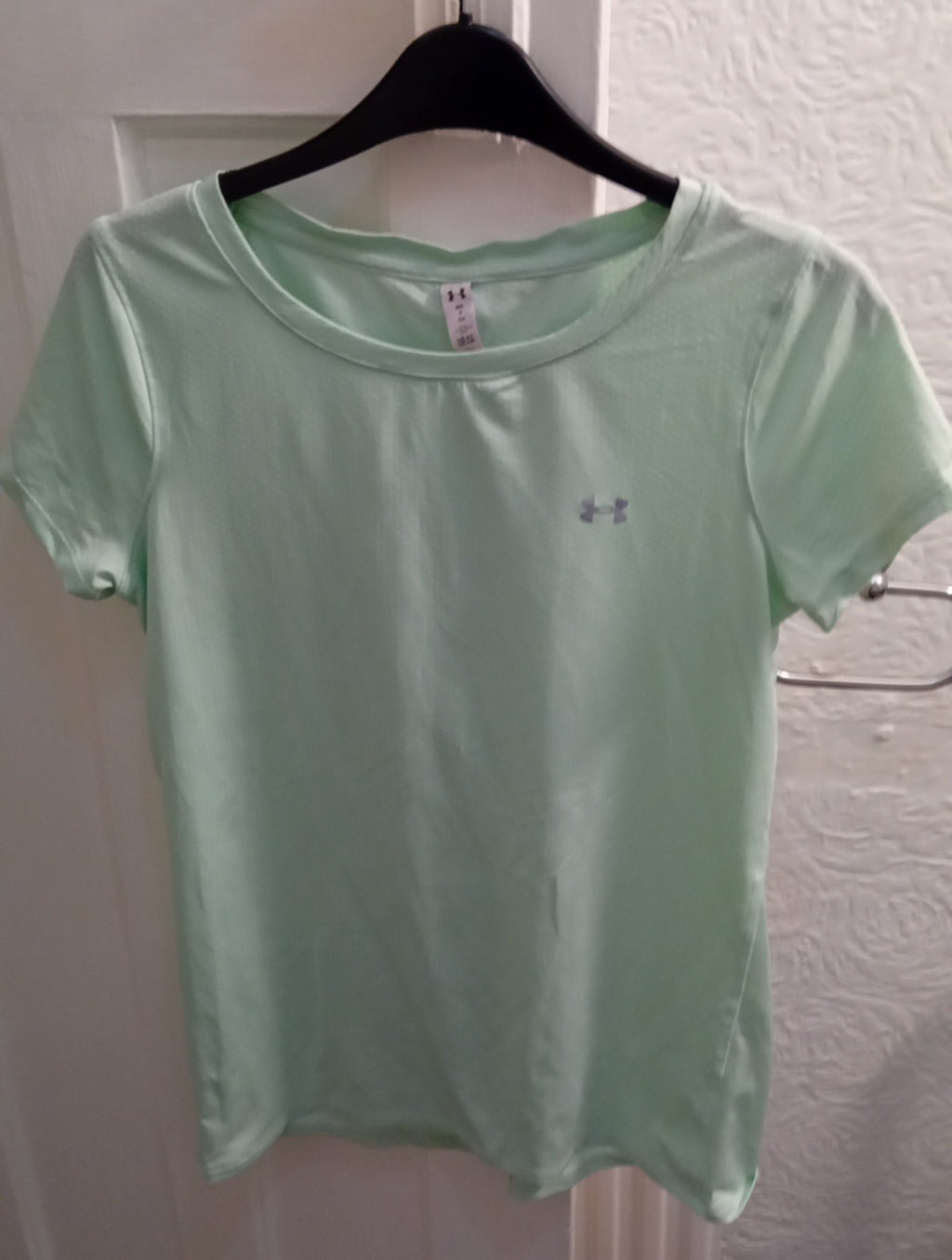 Ladies Heat Gear Top Mint Size Small