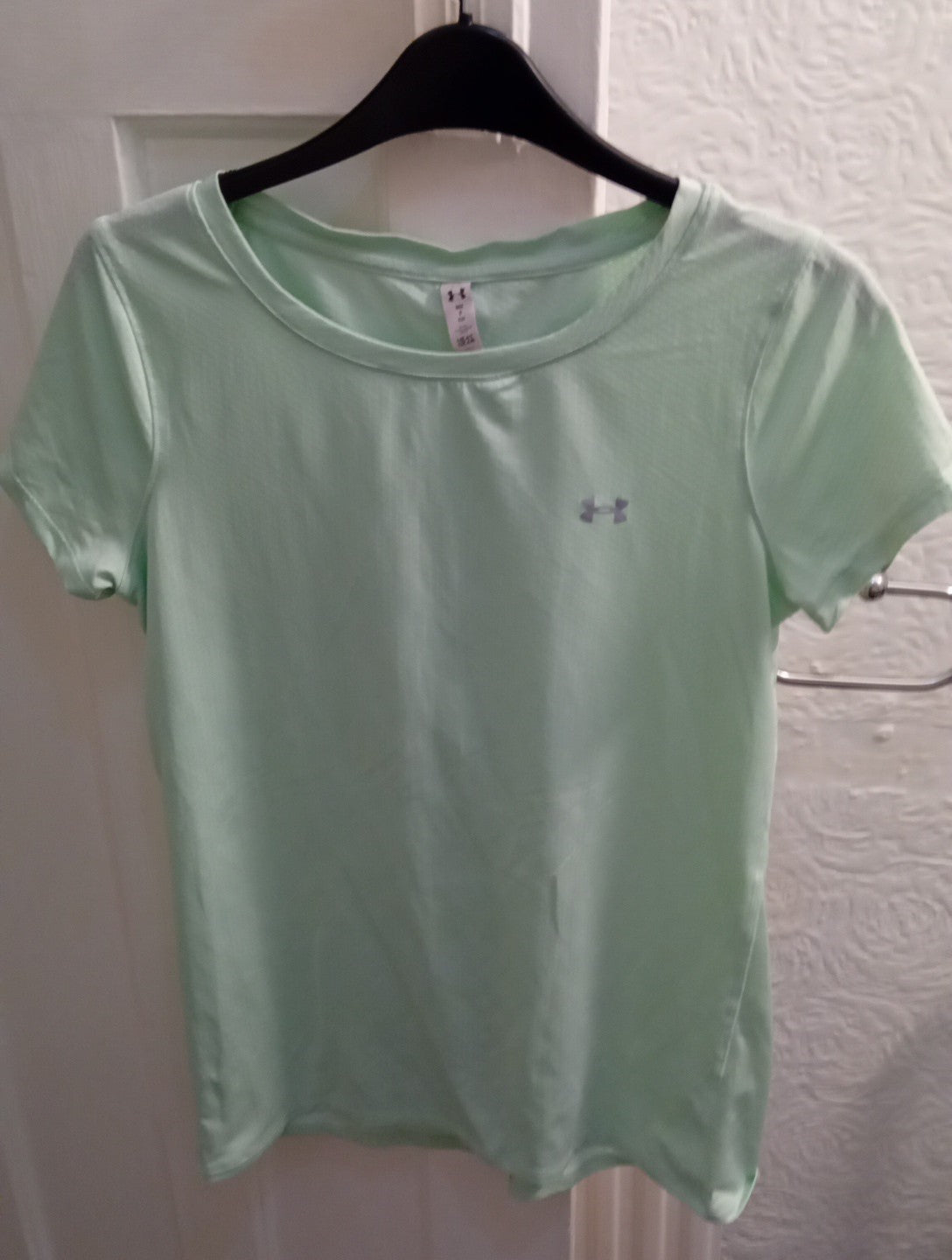 Ladies Heat Gear Top Mint Size Small