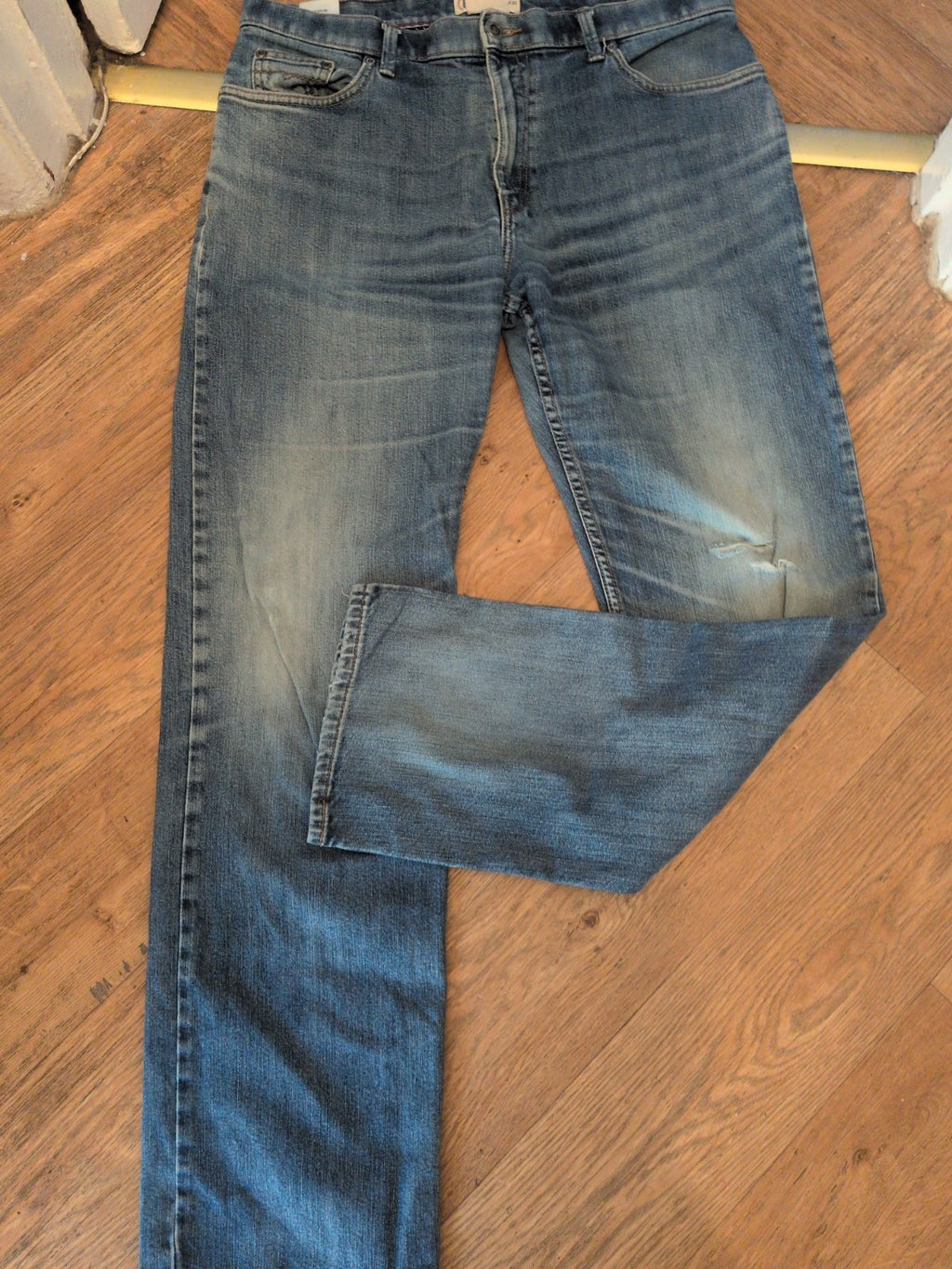 Blue Harbour 36/33 Straight Leg Blue Jeans