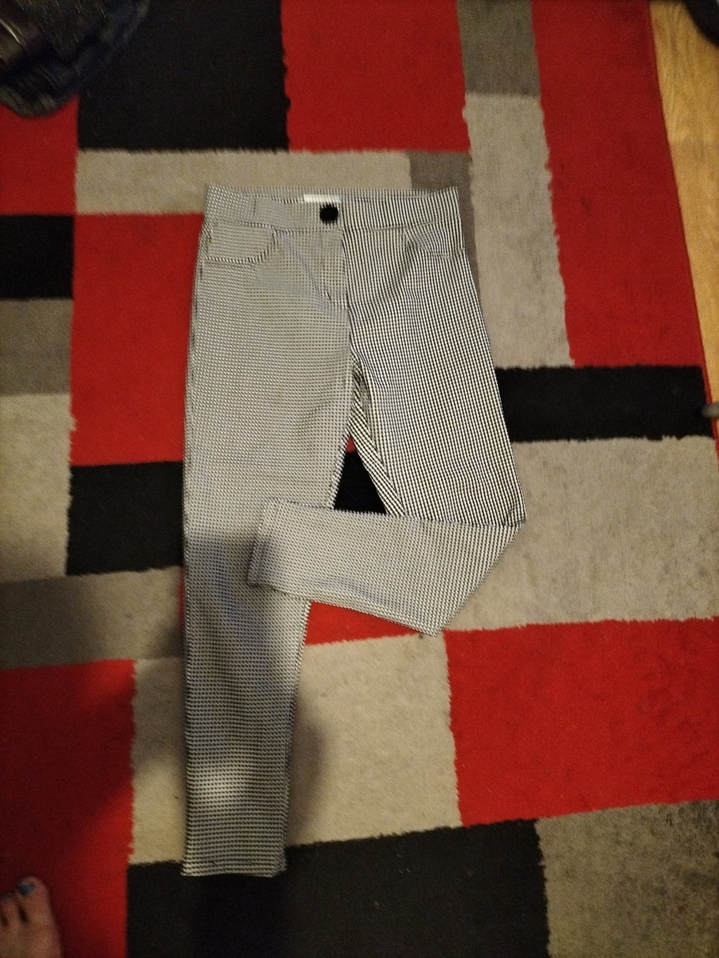Ladies Lefties Size XL Check Trousers