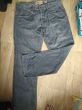 Mens Mantaray Size 36/30 Straight Denim Jeans