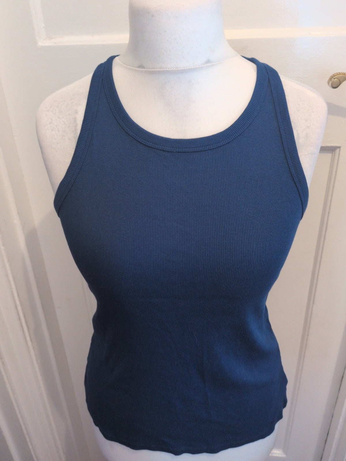 Peacocks 18 Navy Vest Top Sleeveless