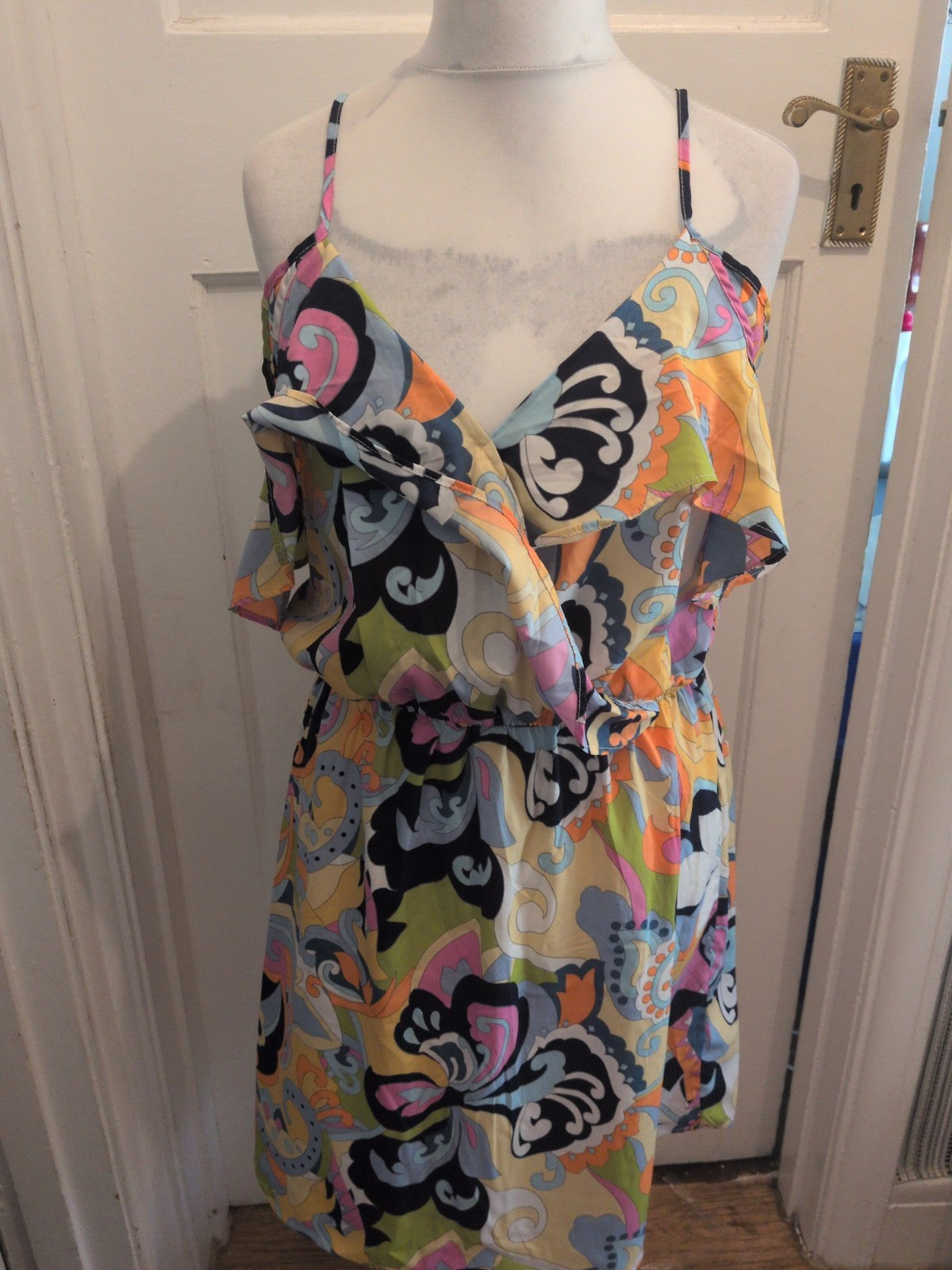 Ladies Pep&co Sun Dress Size 18 Multicoloured