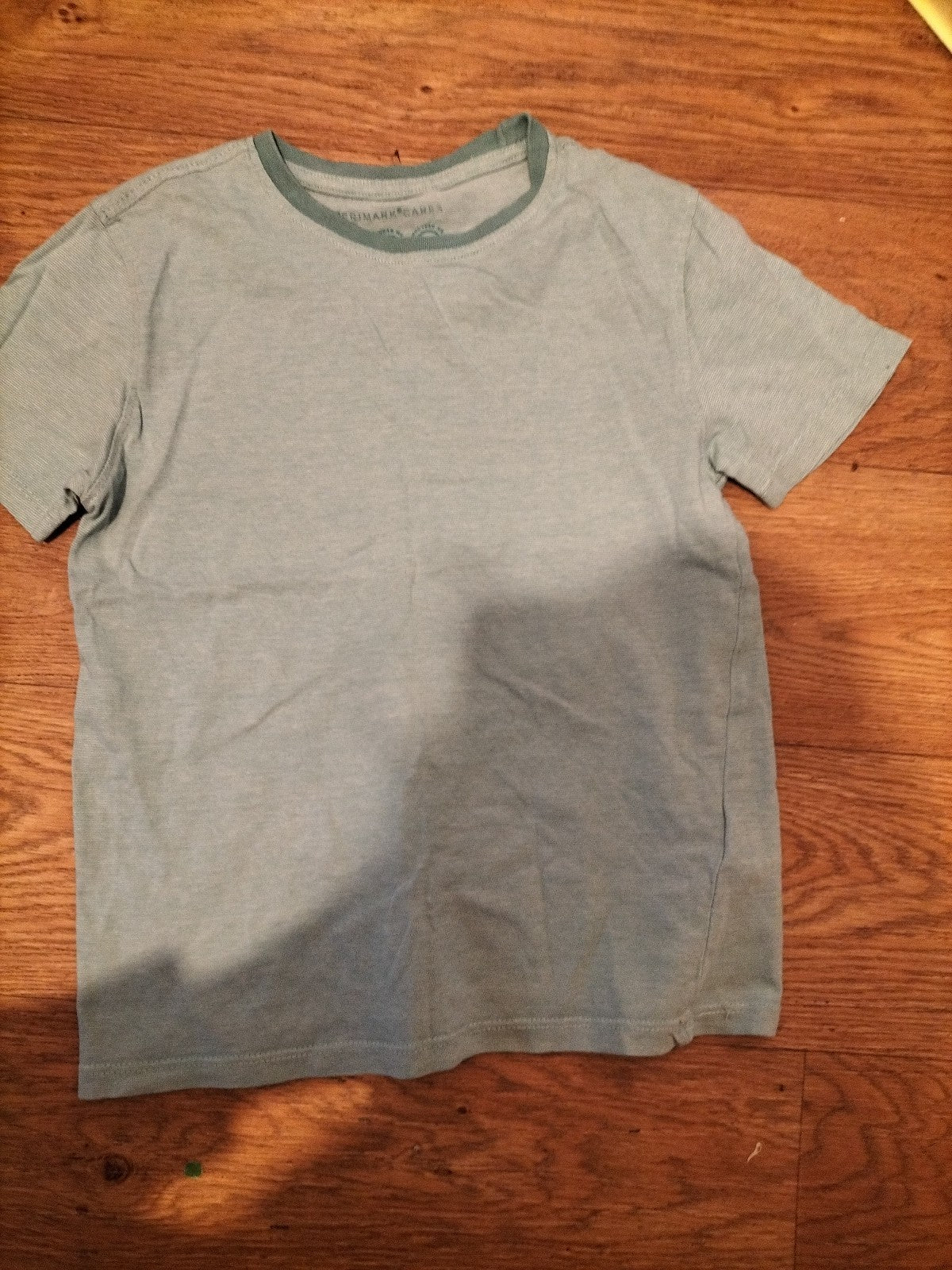 Boys Primark Age 6-7 Years Turquoise Short Sleeved Tshirt