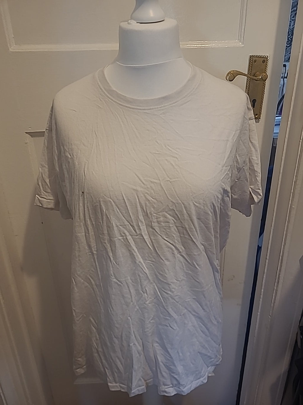 Mens Sols Size XL White *beer Print Back* Tshirt