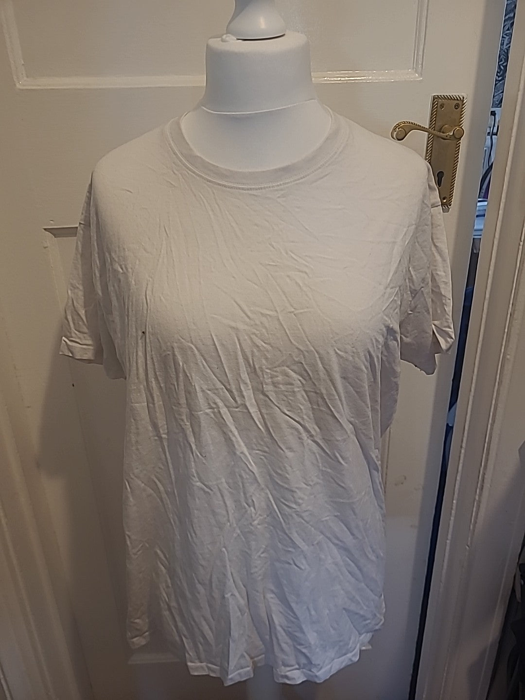 Mens Sols Size XL White *beer Print Back* Tshirt