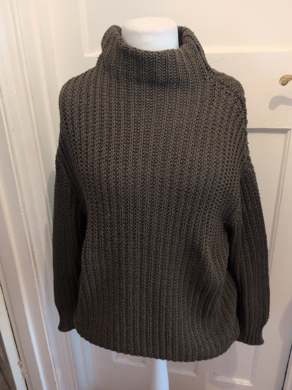 New Look Medium Dark Green Knit Jumper