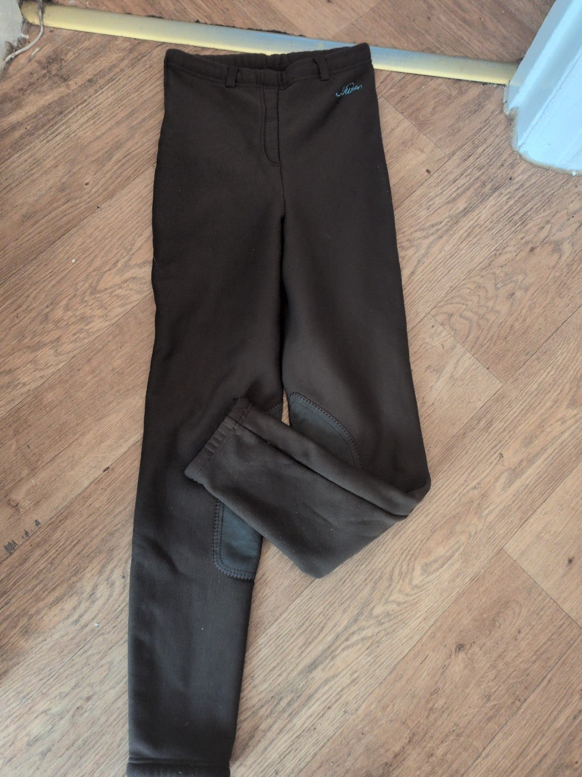 Ladies Musto Size Large Regular Brown Fleece Legging