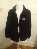 Mens The North Face Size Large Black Jacket Zipped