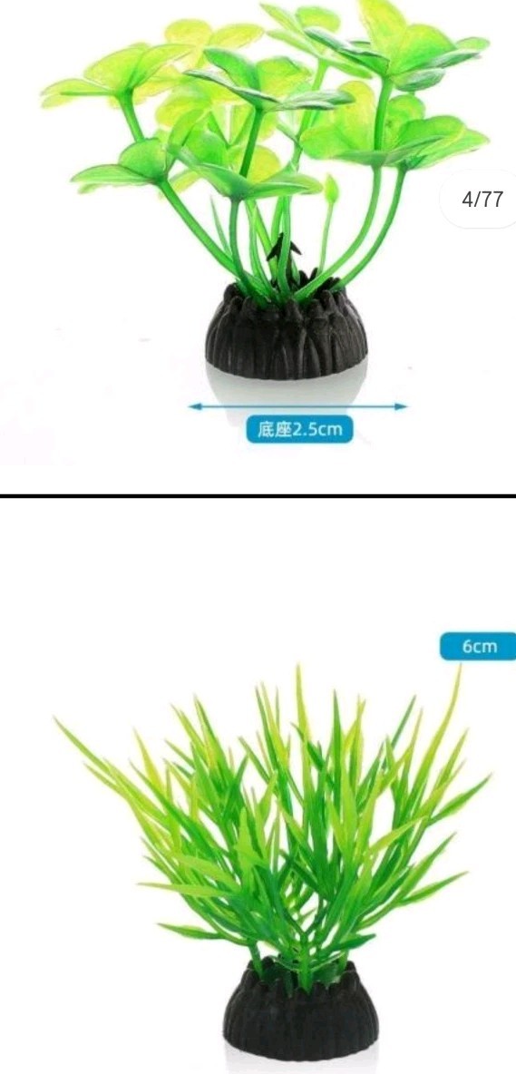 Brand New Aquarium Artificial Plants Mixed