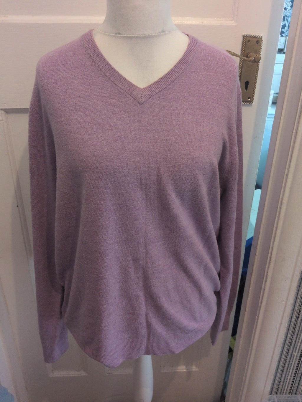 Atlantic Bay Super Soft Large Purple Pullover Jumper