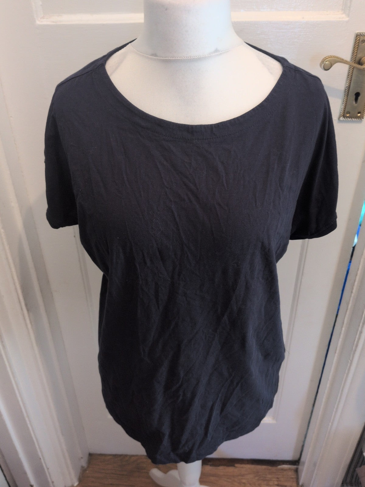 Next 18 Navy Cap Sleeve Tee