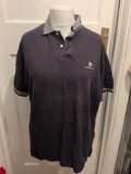 David Cup Medium Navy Short Sleeve Polo