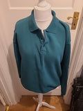 Mens Antartex Size Large Dark Green Long Sleeved Jumper