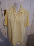 Mens Lyle & Scott Golf Size 2XL Lemon Polo