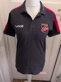Vx3 Small Navy And Red Short Sleeve Dragons Polo