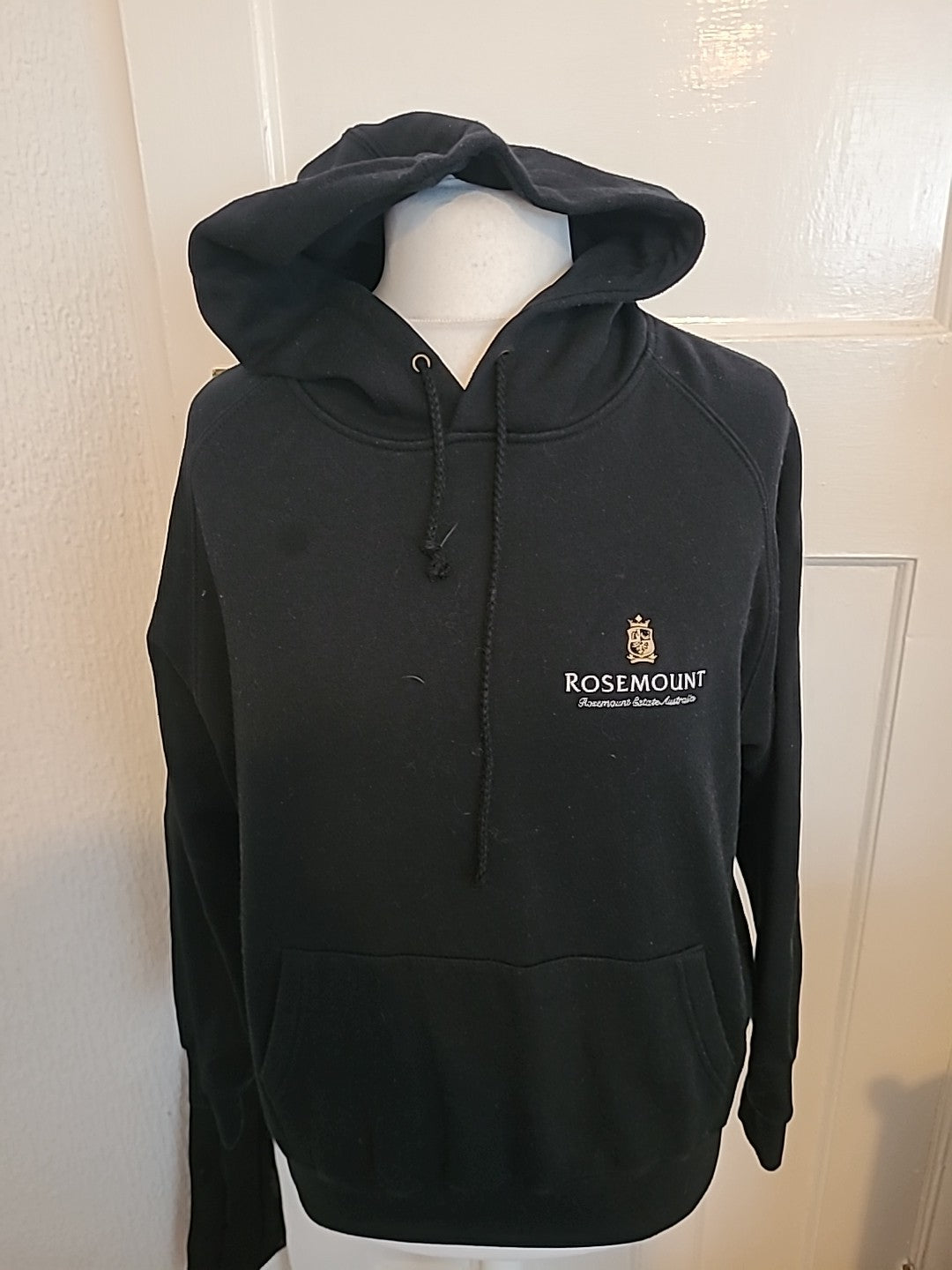 Ladies Winning Spirt Size Medium Black Long Sleeve Hooded Jumper