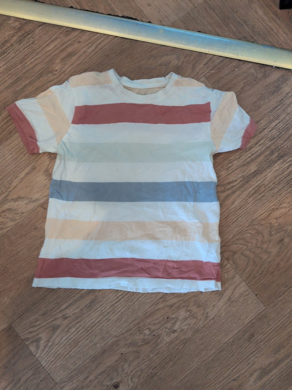 Primark 4-5 Years Striped Short Sleeve T-shirt