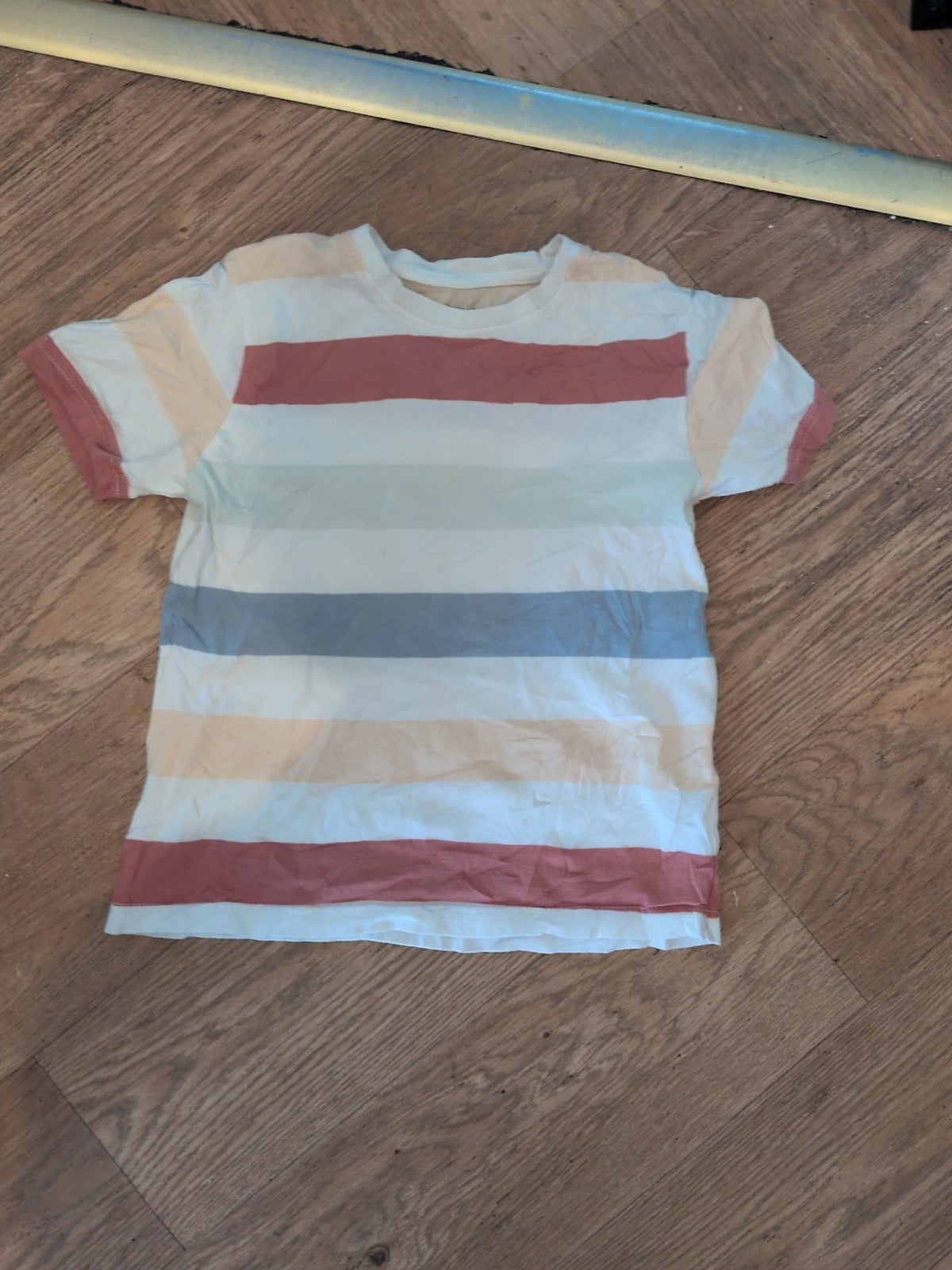 Primark 4-5 Years Striped Short Sleeve T-shirt