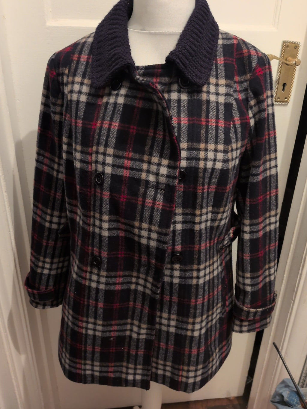 Mantaray Large Check Jacket Ladies