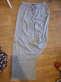 Ladies Missguided Size 8 Grey Elasticated Jogger
