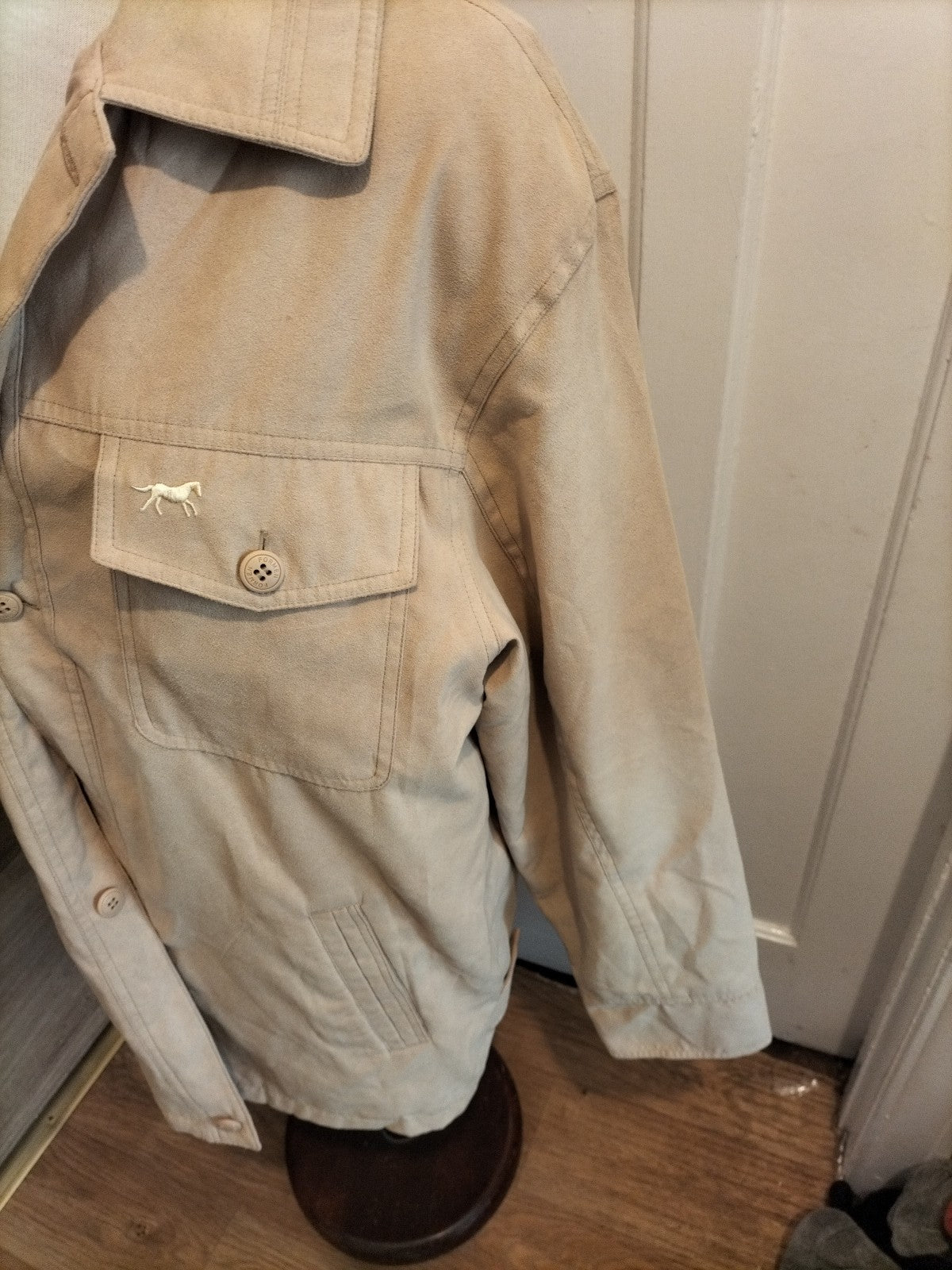 Ladies Foumey Size 54" Sand Lined Coat