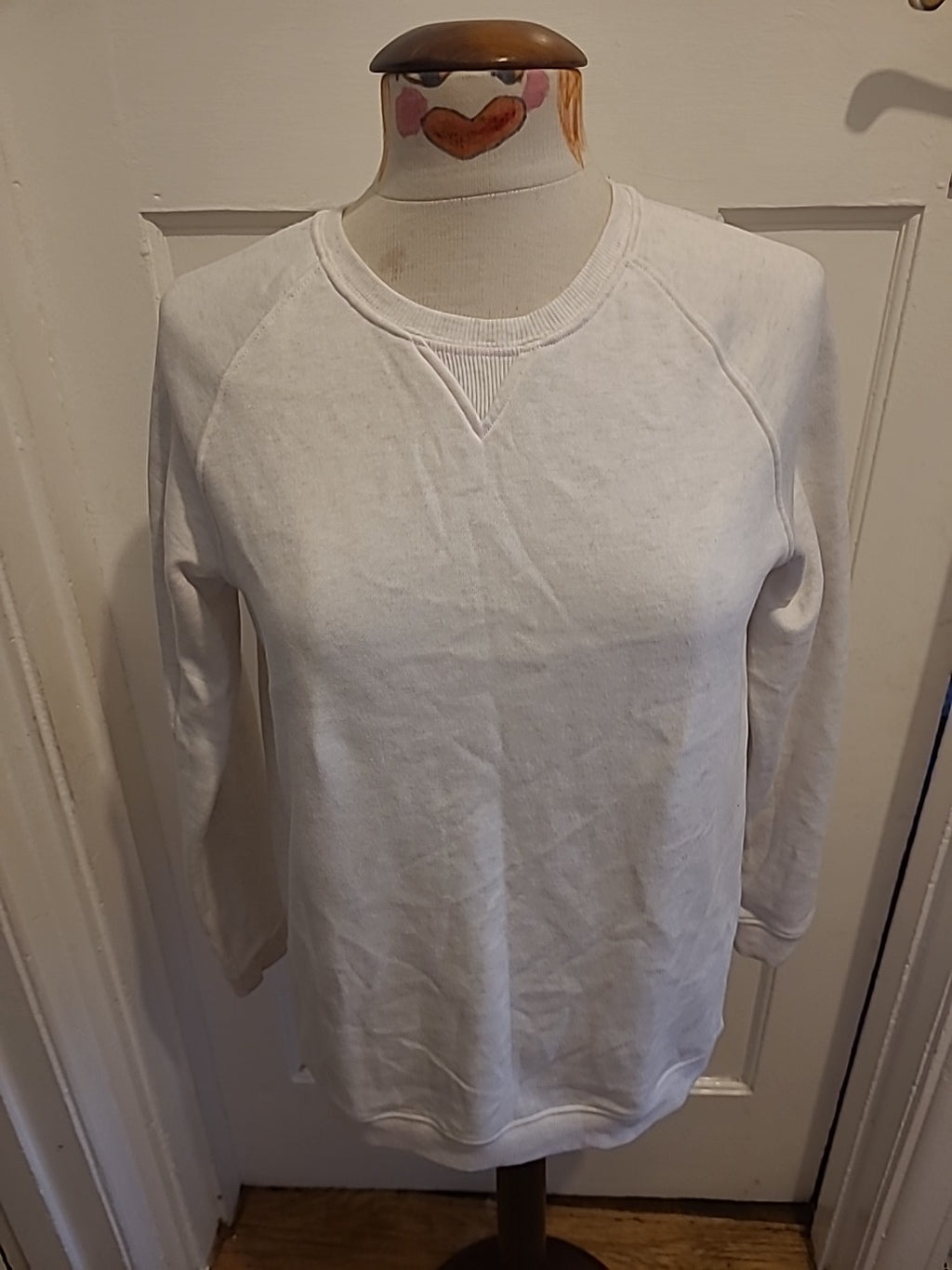 Unisex Primark Age 13-14 Years White Pullover Jumper