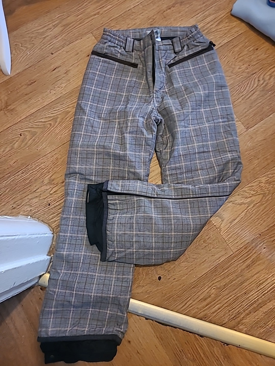 Ladies Lutha Size Medium Check Lined Padded Trousers