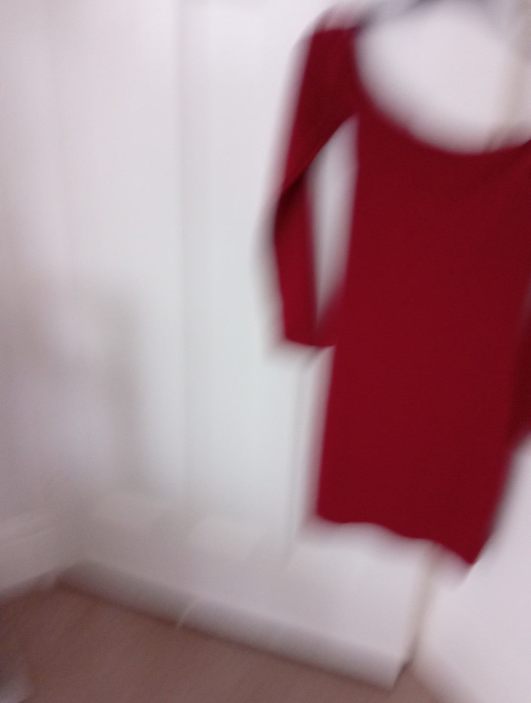 Ladies Burgundy Short Bodycon Dress Shein Size XS