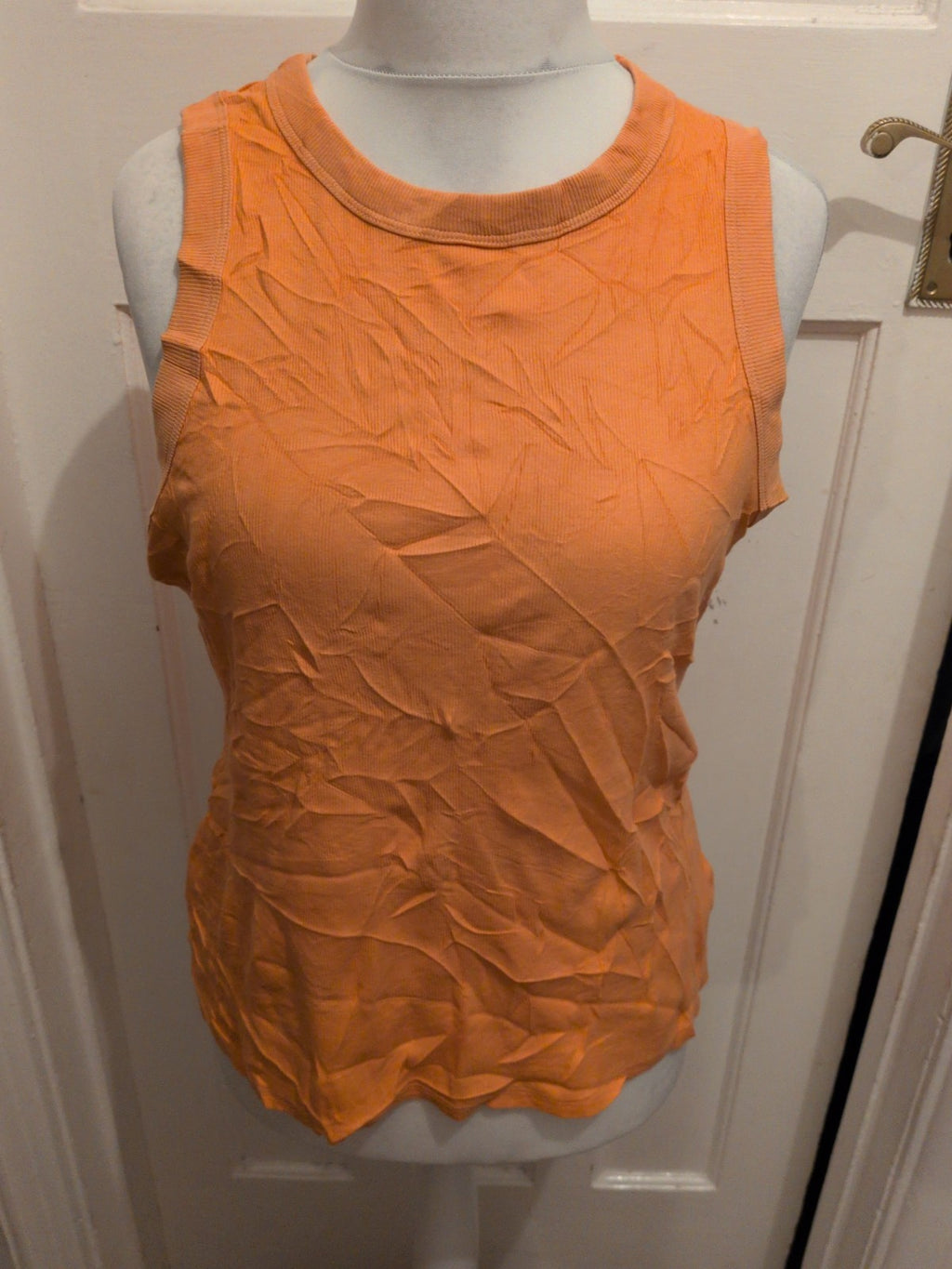 F&F XL Coral Sleeveless Vest Tank T-shirt Ladies
