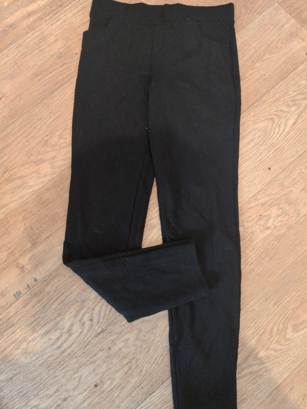 Black Full Length 10-12 Leggings
