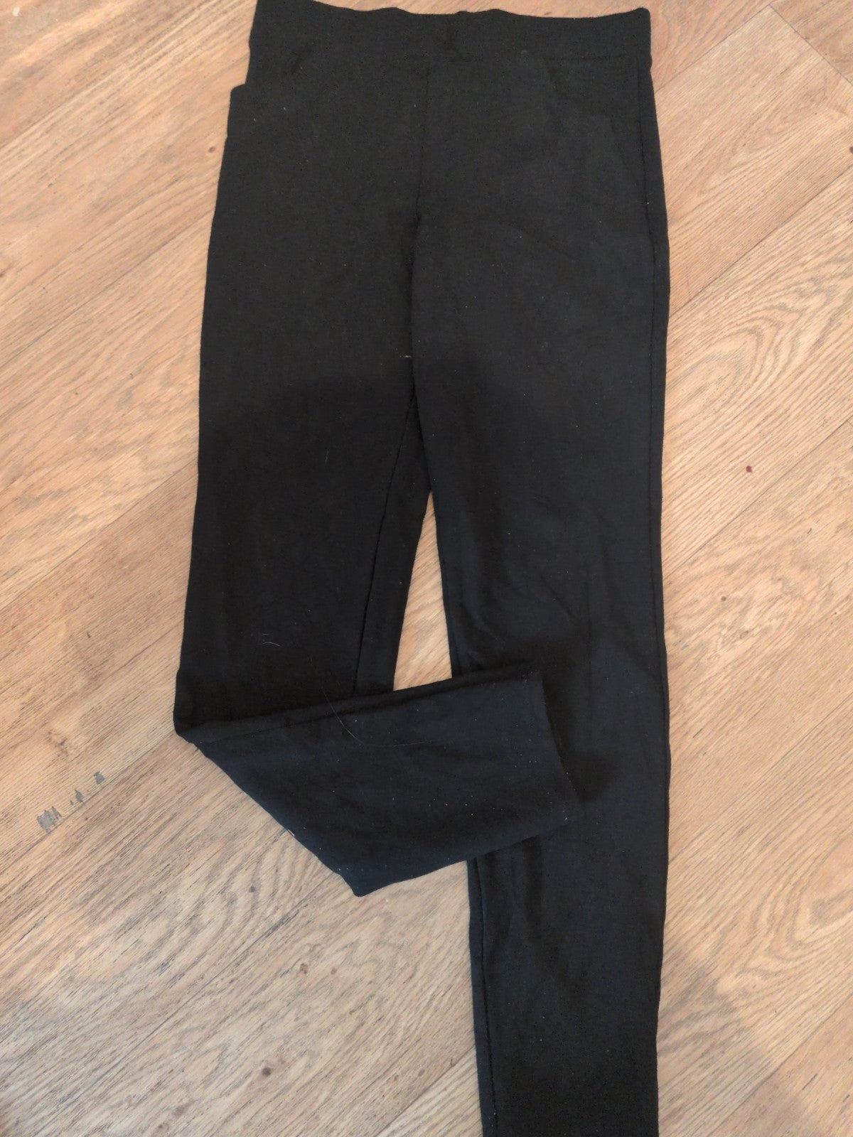 Black Full Length 10-12 Leggings