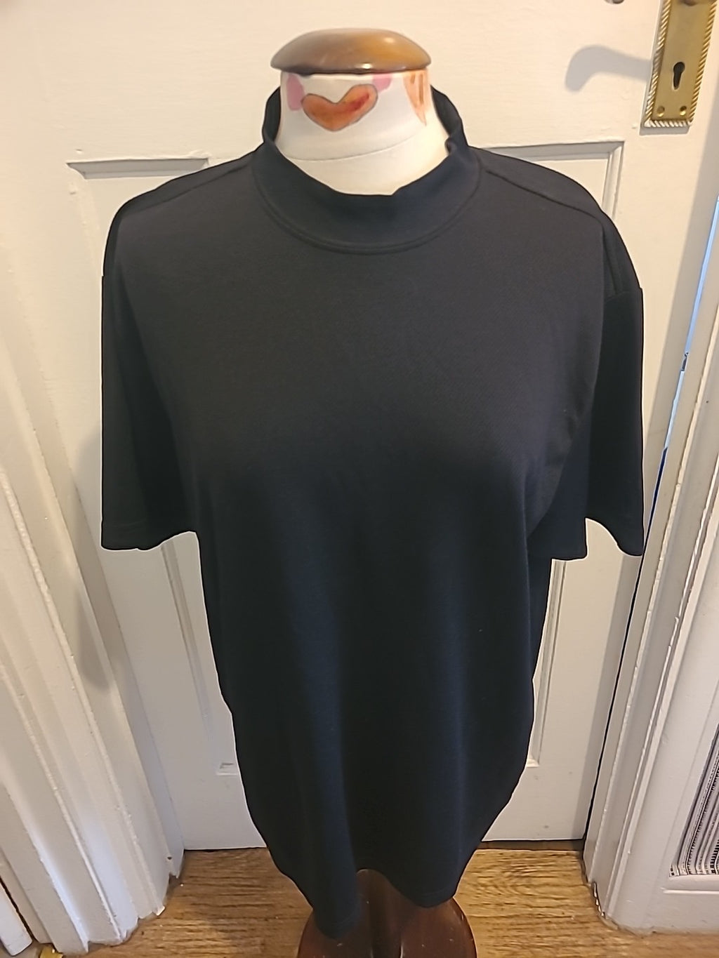 Mens Pga Tour Size XL Black Performance Short Sleeved Tshirt
