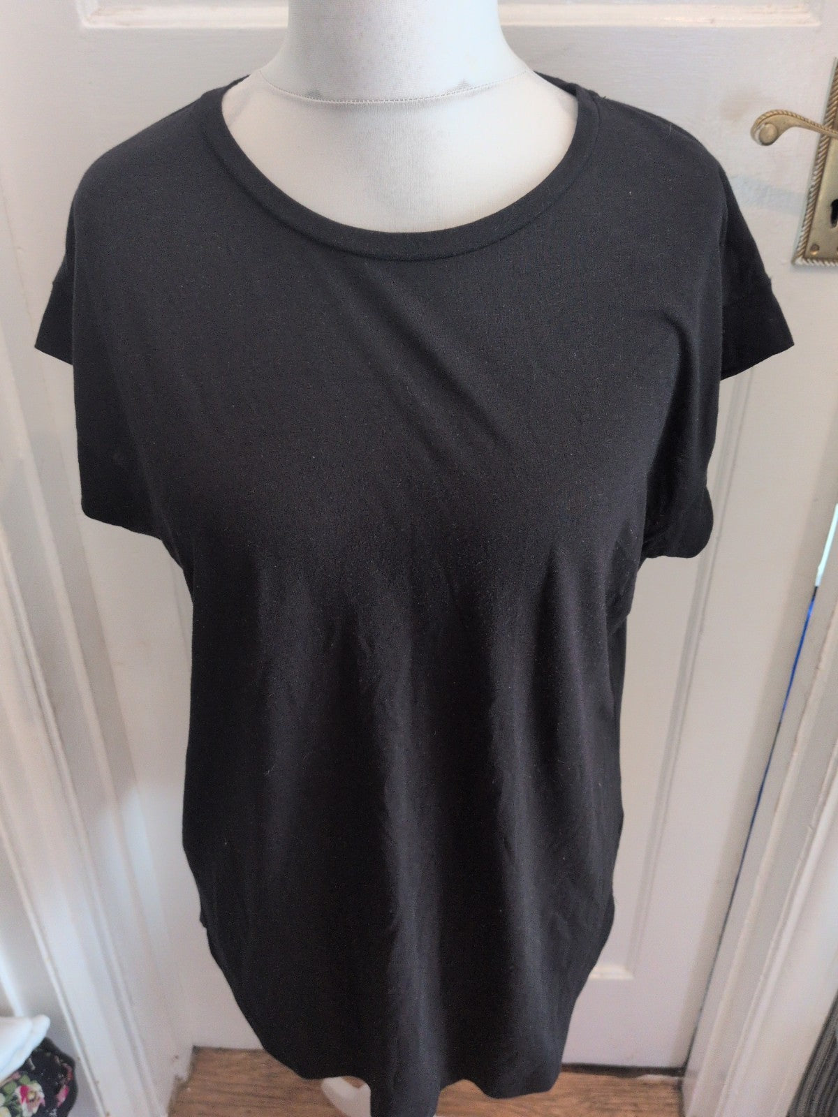 Primark Medium Black Shirt Sleeve T-shirt Dress