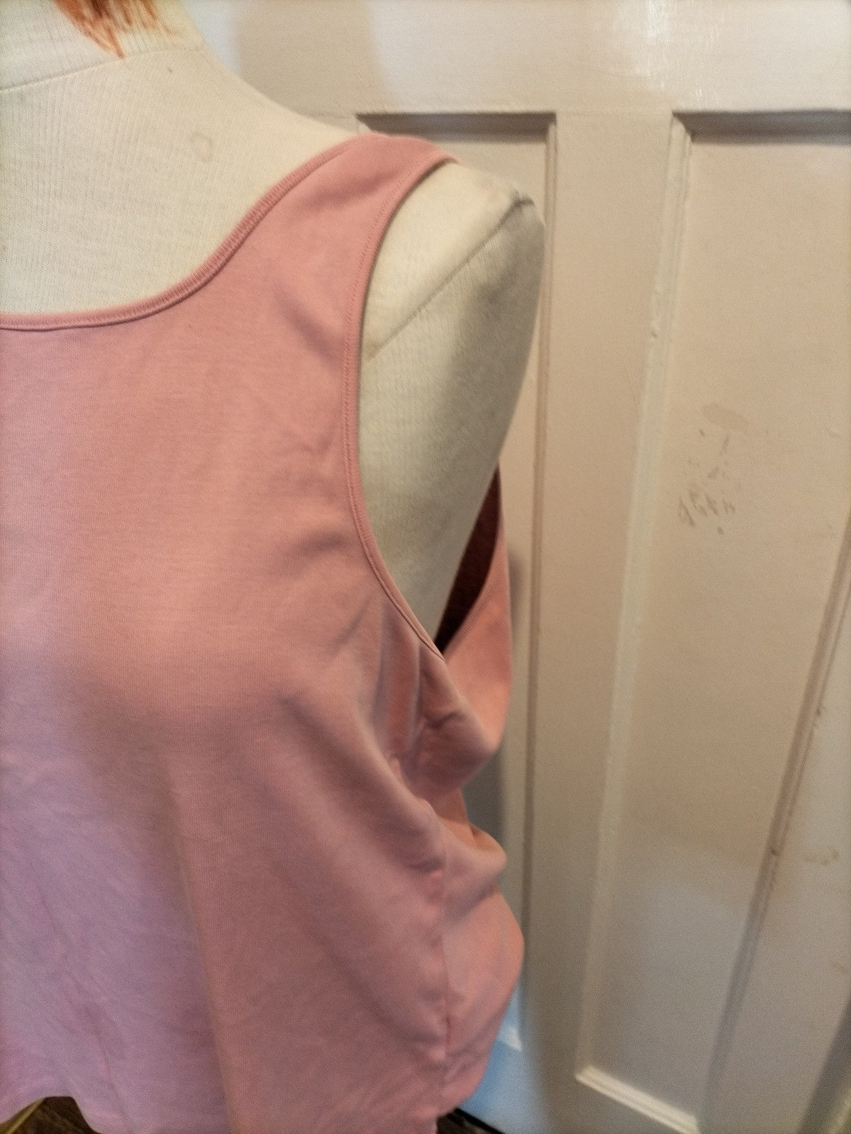 Ladies Sigrid Olson Size XL Pink Sleeveless Top