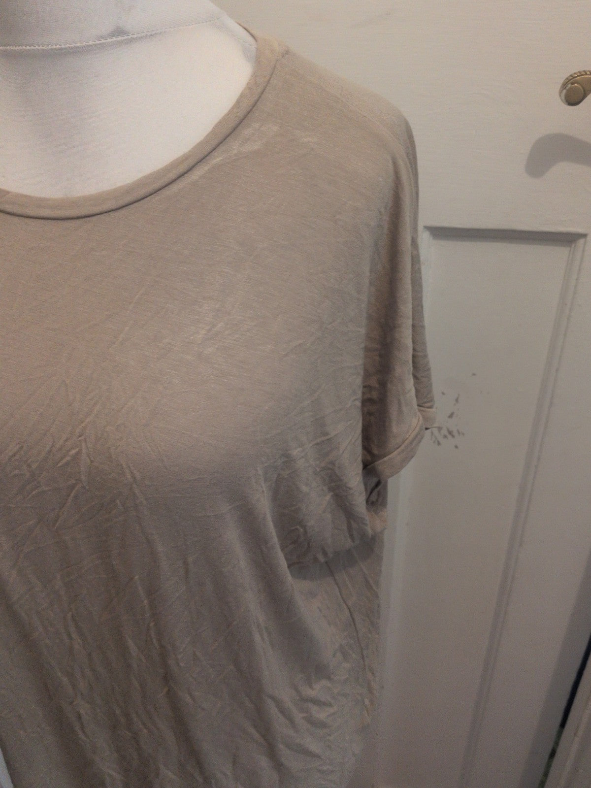 Tu 18 Relaxed Fit Natural Short Sleeve T-shirt