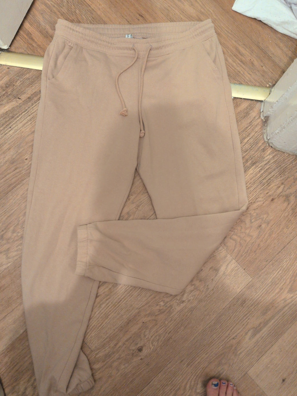 Divided Medium Sandy Elasticated Joggers