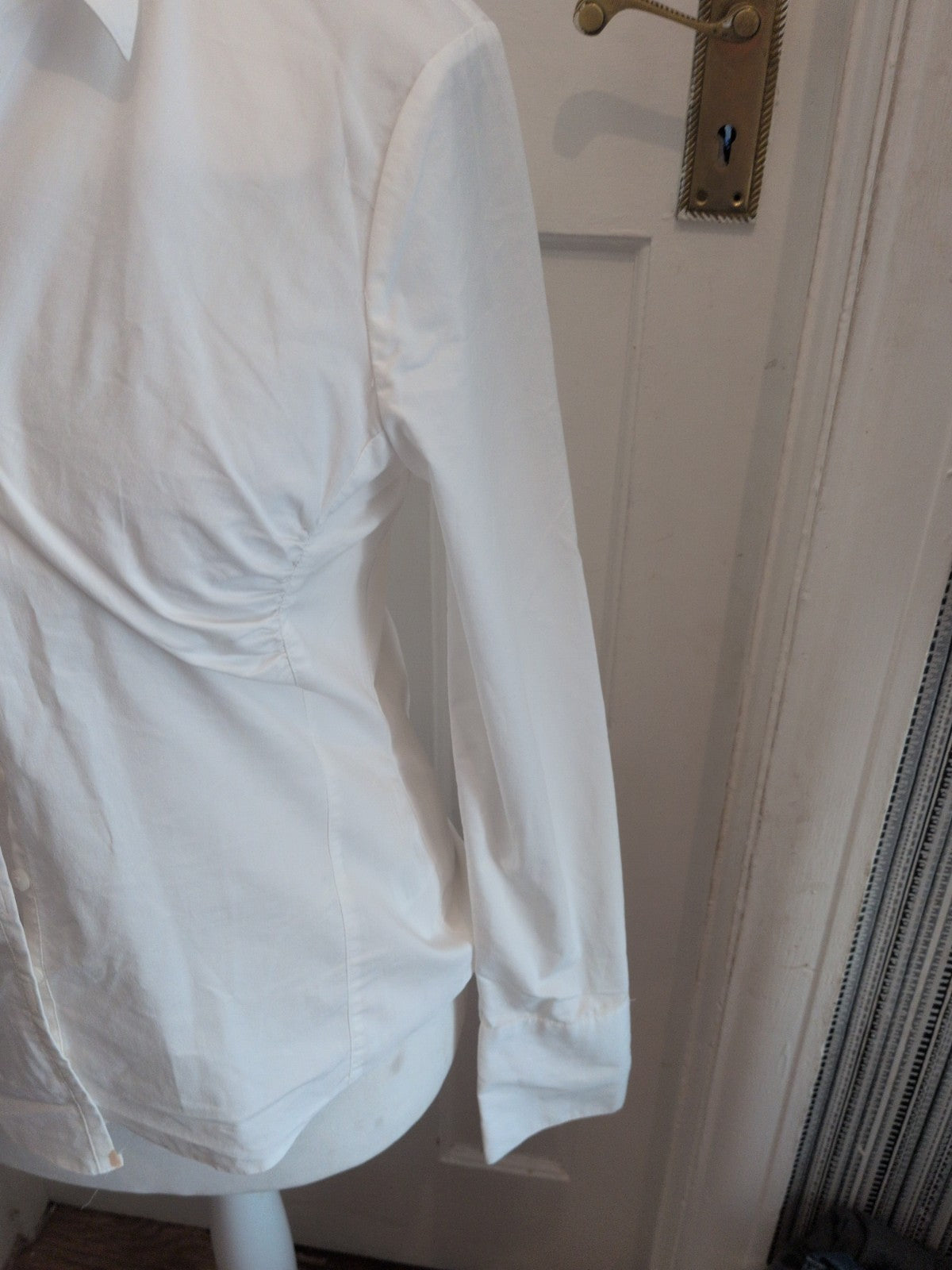 Authentic Clothing Company 14 White Long Sleeve Shirt